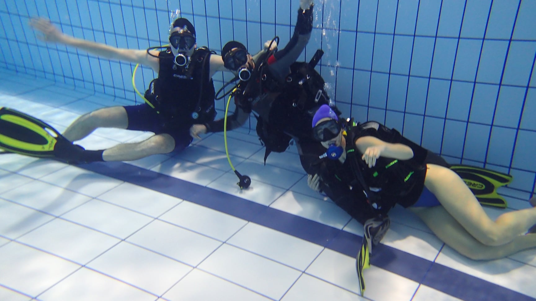 Jornada de buceo en las piscinas de Guelbenzu